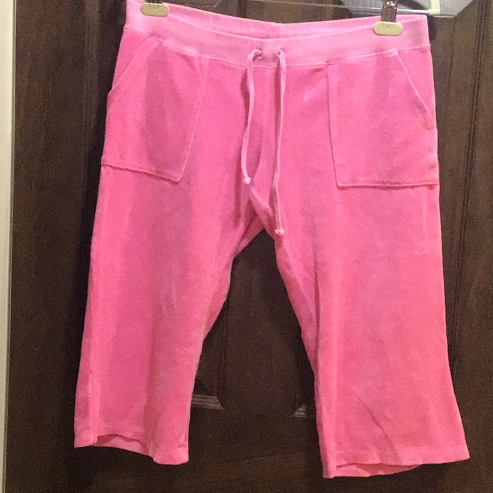 Vintage juicy couture terry cloth below the knee pant